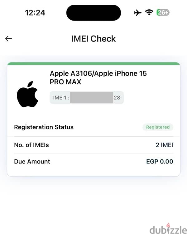 iPhone 15 pro max 265G / Black / 93% Battery 5