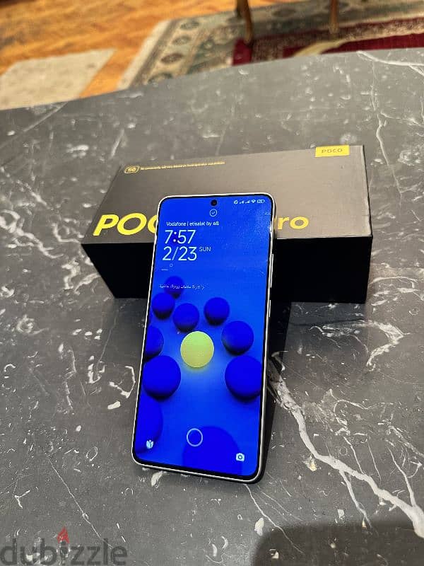 Poco X6 Pro 5G 512/12+12 RAM Grey Like new بوكو اكس ٦ برو حالة الجديد 1