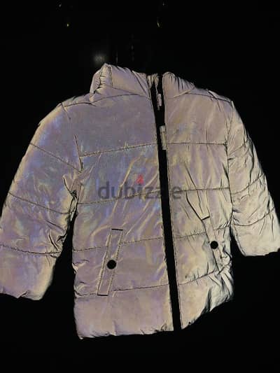 reflective silver jacket (mothercare)