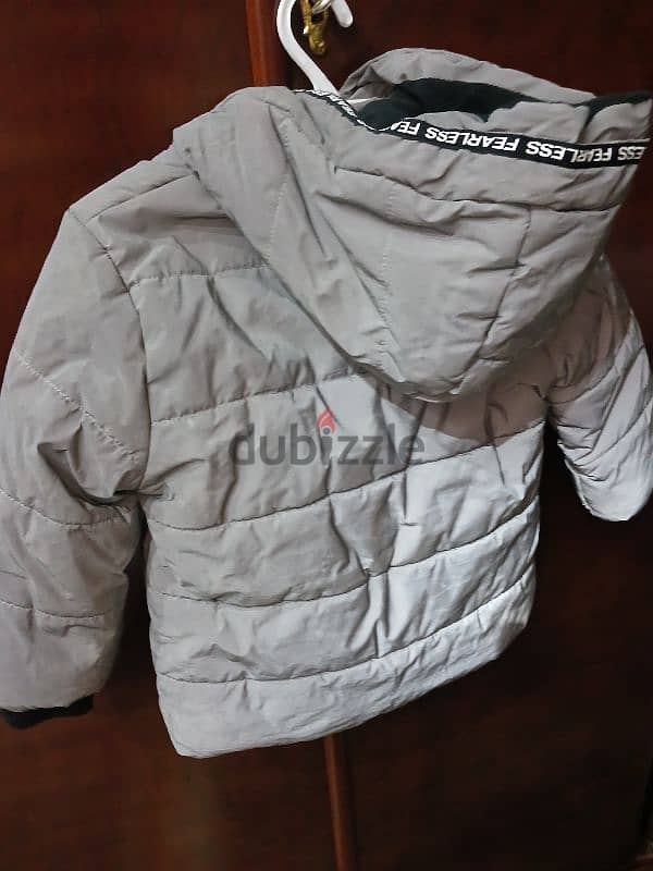 reflective silver jacket (mothercare) 2