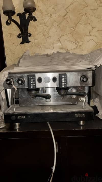 WEGA Atlas double coffee machine