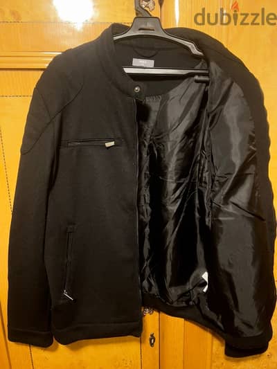 Max cafe racer jacket - black - 2XL /  جاكت سيتى ماكس اسود