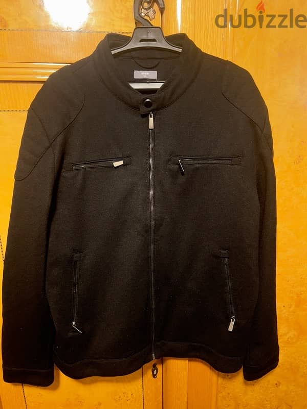 Max cafe racer jacket - black - 2XL /  جاكت سيتى ماكس اسود 1