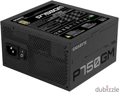 Gigabyte GP-P750GM (80 Plus Gold 750W, Modular, Smart Fan, Smart Power