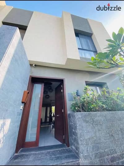 Duplex for sale (176 sqm + 60 sqm garden), fully finished, immediate receipt, in the finest compound  (zodiac sign)   In front of the International Me