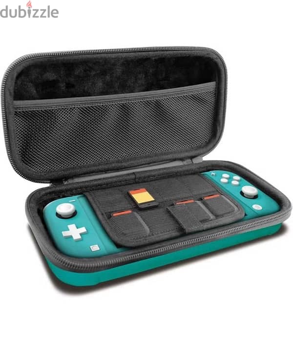 ABS Hard Shell Travel Case Cover for Nintendo Switch LITE - Turquoise 1