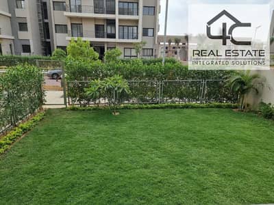 For sale apartment with garden fully finished with ac/s delivery after 3 months with installments in Fifth Square New Cairo