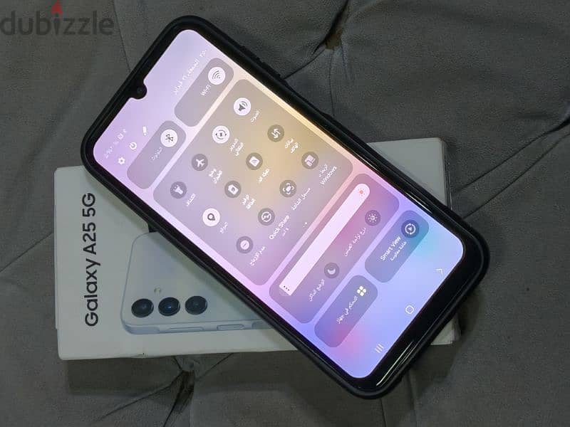 Samsung A25 5g   استخدام اسبوع مساحة ٢٥٦ جيجا ضمااان محلي 2