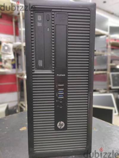 كمبيوتر كامل hp600g1 + شاشه