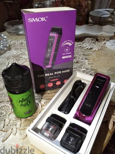 smok rpm 40 kit like new زي الجديده