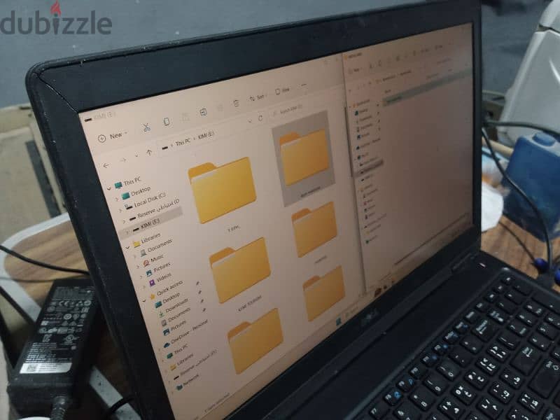 لابتوب ديل Core i5 Gen7 + ram8 1