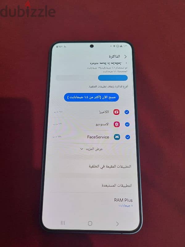 Samsung s24 plus RAM 12+8 plus 256G الجهاز زيرو تجربة فقط بدون كرتونه 1