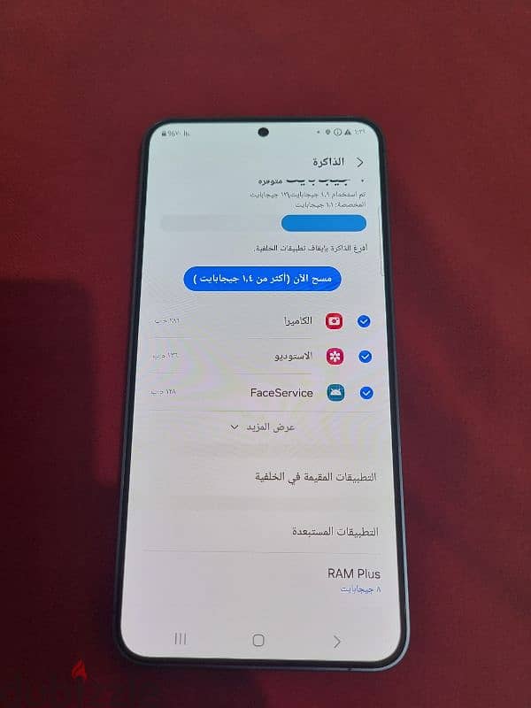 Samsung s24 plus RAM 12+8 plus 256G الجهاز زيرو تجربة فقط بدون كرتونه 13