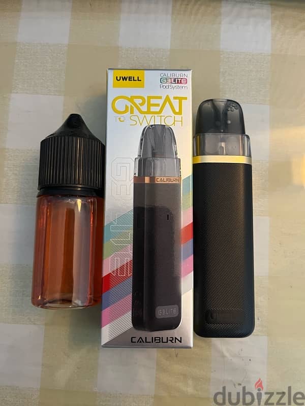 uwell caliburn g3 lite مع ليكويد مجانا 2