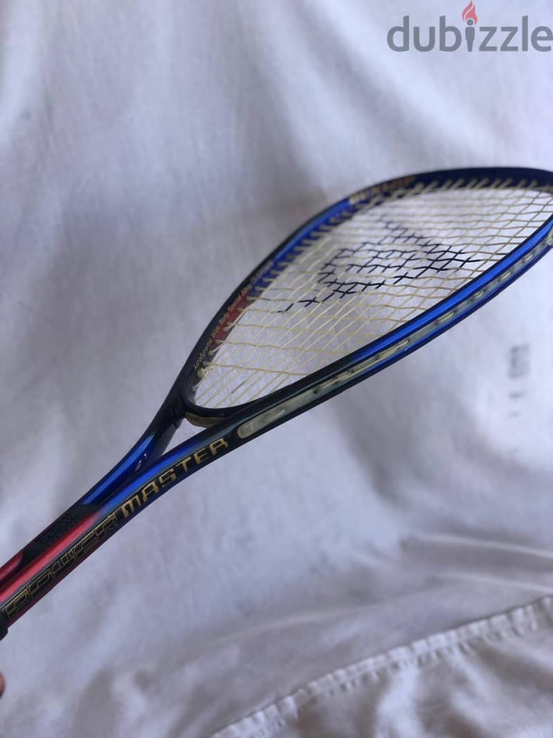 Dunlop Squash Racket–Power Master Series,Great Conditionمضرب اسكواش 1