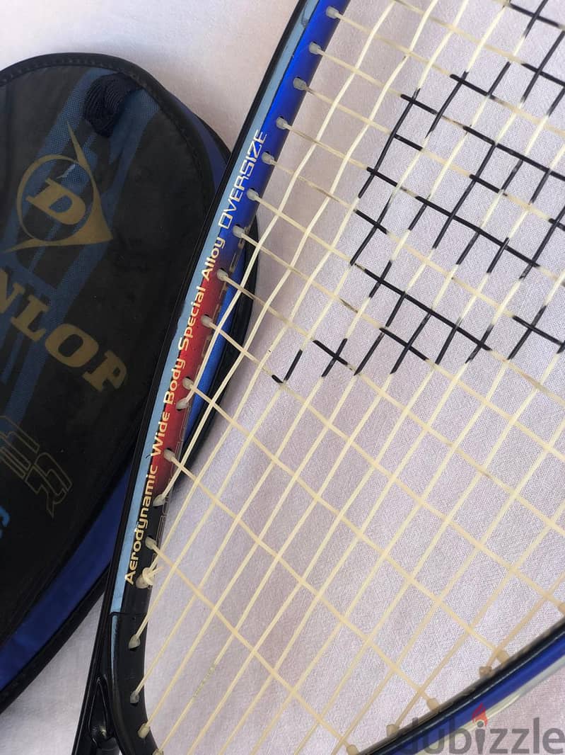 Dunlop Squash Racket–Power Master Series,Great Conditionمضرب اسكواش 4