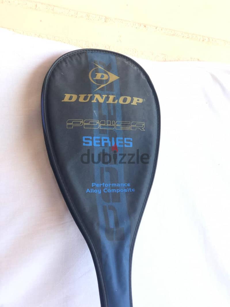 Dunlop Squash Racket–Power Master Series,Great Conditionمضرب اسكواش 6