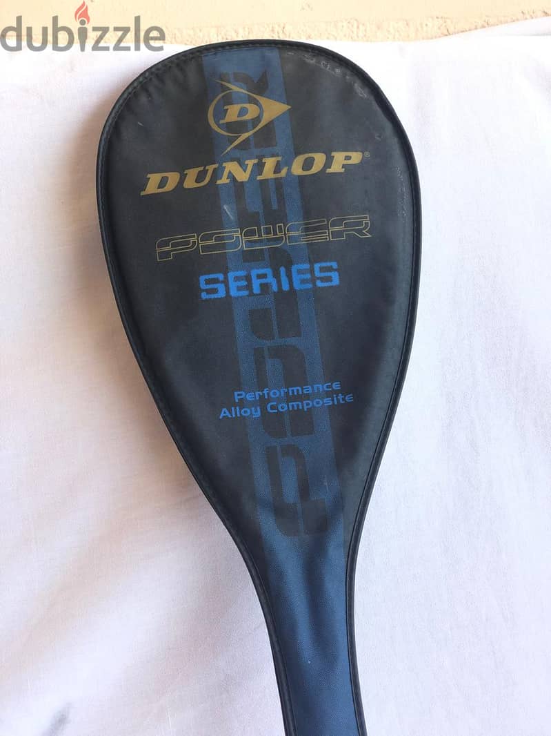 Dunlop Squash Racket–Power Master Series,Great Conditionمضرب اسكواش 8