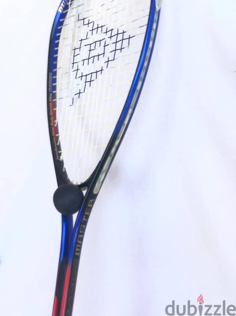 Dunlop Squash Racket–Power Master Series,Great Conditionمضرب اسكواش 12