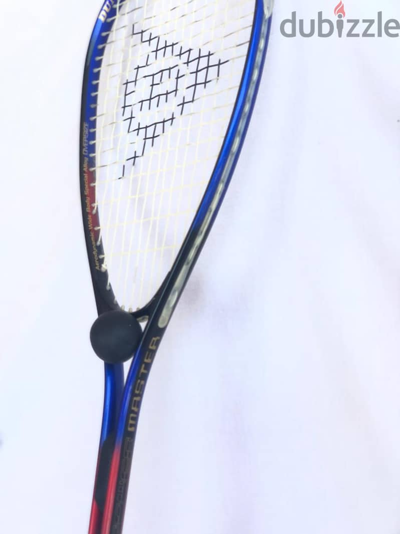 Dunlop Squash Racket–Power Master Series,Great Conditionمضرب اسكواش 13