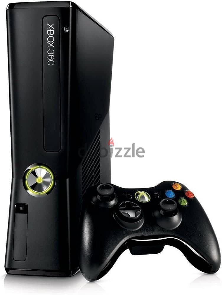 X box 360 with connect به هارد 30 لعبه 0