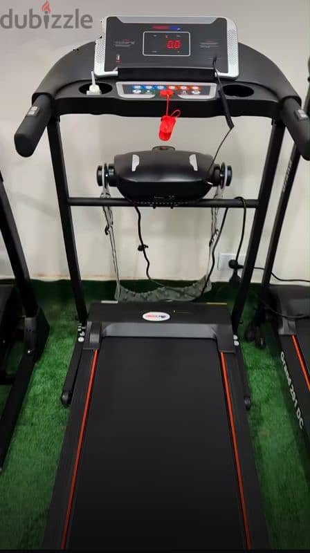 مشاية كهرباء ماركة ميجا فوكس ( استعمال بسيط بحالة الجديد) Treadmill 0