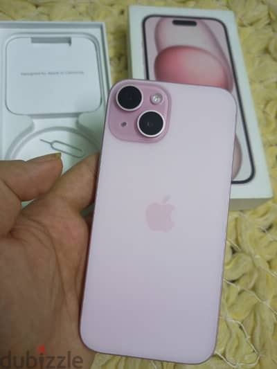 iphone 15 Rose 128gb like new