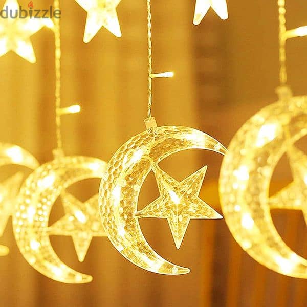 ستارة رمضان الهلال والنجمة 3