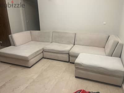 L shaped Couch for sale