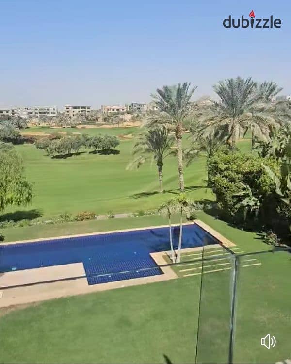 luxurious finished villa in katameya dunes with pool _ first raw golf 0