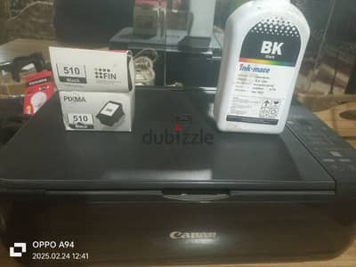 طابعة Canon PIXMA MP250 بحالة ممتازة - طباعة وسكانر وتصوير