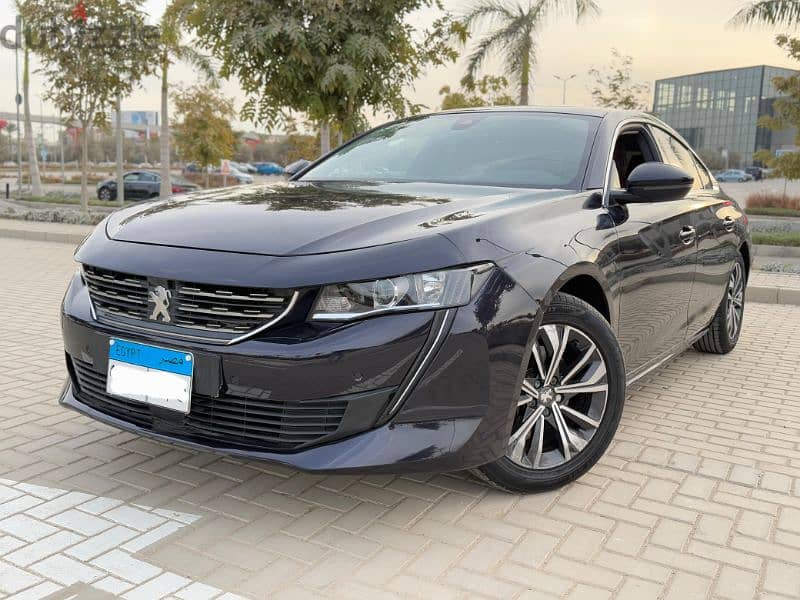 Peugeot 508 2022 allure plus- فابريكا صيانه توكيل 0