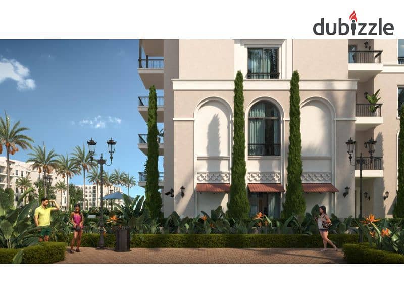 At a special price, a 213 m penthouse with finishing& AC - Village West Sheikh Zayed, delivery in installments 0