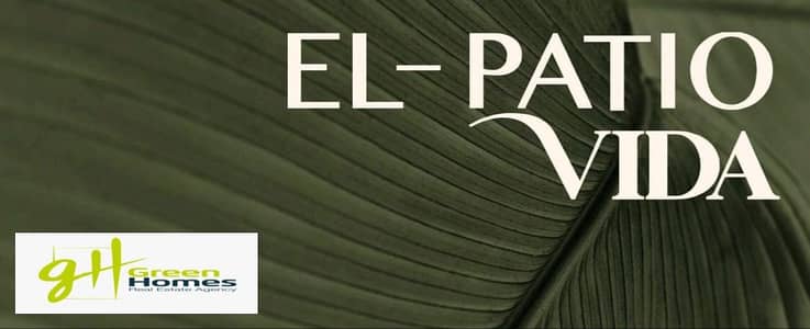 apartment 214m in the 6th Settlement in El patio vida Compound by the real estate developer Lavista -  with a 5% down payment