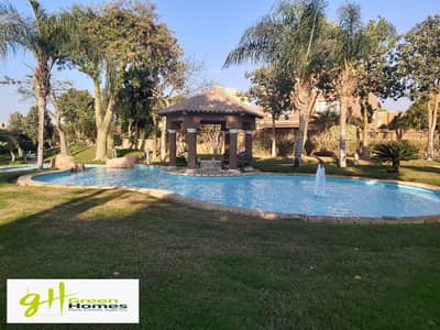 Luxurious Twin House for Sale in Bellagio Compound, New Cairo - Direct Lake View