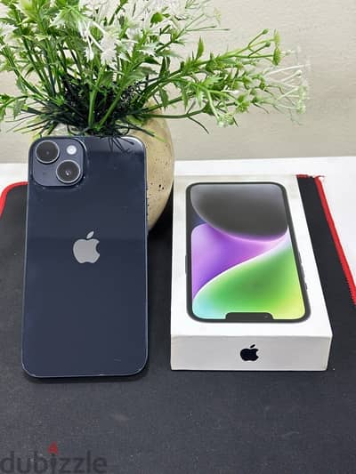 iPhone 14, Midnight color, 256GB