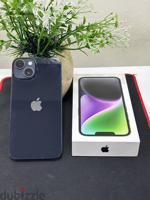 iPhone 14, Midnight color, 256GB 0