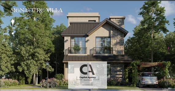 With a 50% cash discount a fully finished villa for sale in The Marq Compound in the best location - or pay only 2.5% and the rest in installments