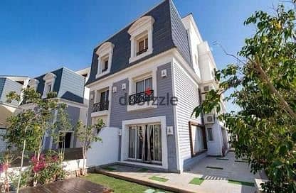 Fully finished villa 205 m for sale + garden in Al-Aliva Compound, Mountain View 0