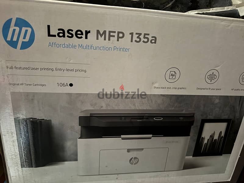 HP MFP 135a جديد لم يستعمل 3