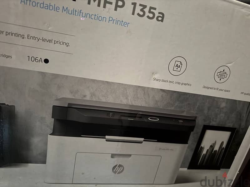 HP MFP 135a جديد لم يستعمل 4