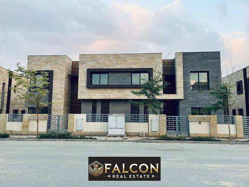 Standalone villa for sale in installments up to 8 years in the best location directly in front of Cairo International Airport on the Suez Road 0