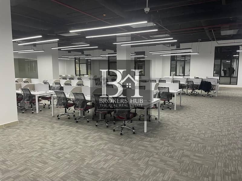 Luxury Administration office 1800 m for rent in new Cairo beside CFC 0