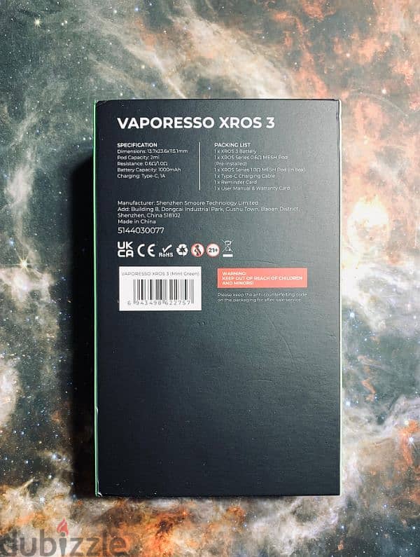 Vape Vaporesso Xros 3 4