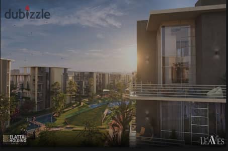 3 bedroom apartment with garden in the heart of Sheikh Zayed in Dunes in front of Al Ahly Club