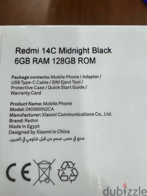 redmi 14c 126giga / 6 ram 0