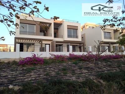 villa Twin house 311 m for sale in installments in the best division in the compound