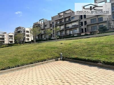 apartment with garden, fully finished, with air conditioners, clubhouse view, ready to move