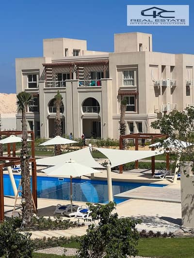 With the lowest down payment and installments prime location Chalet 120m 2 Bedrooms For Sale in Gaia North Coast Al Ahly Sabbour