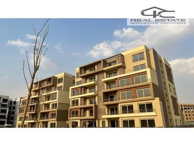 In Palm Hills New Cairo, a corner apartment with landscape view, fourth floor, 200 m, in installments